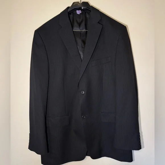 Men’s Haggar black Suit Jacket - Picture 1 of 4